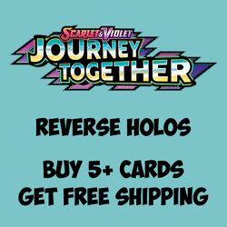 Pokemon TCG Scarlet & Violet Journey Together NM Reverse Holo Choose Your Card - Image 1