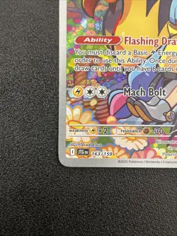 Pokemon Ionos Kilowattrel 163/159 Scarlet and Violet Journey Together NM/Mint - Image 2