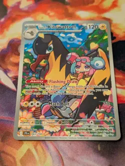 Ionos Kilowattrel 163/159 Near Mint Pokemon Scarlet and Violet Journey Together - Image 4