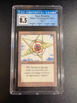 Graded CGC 8.5 Nova Pentacle Legends - Image 1