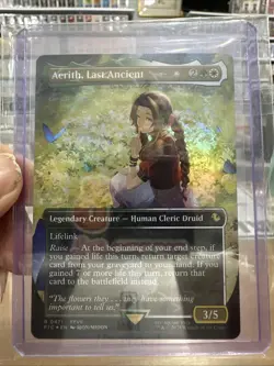 Aerith, Last Ancient (Borderless) (Chocobo Track Foil) - Image 1