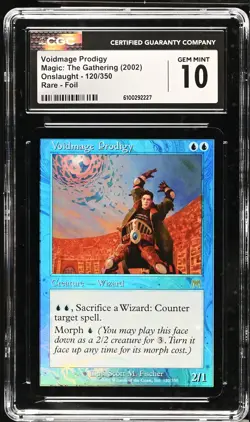VOIDMAGE PRODIGY Onslaught Foil Rare CGC 10 MTG [Nostalgium] - Image 1