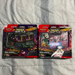 Pokemon TCG Mega Battle Deck Mega Gengar ex & M Diancie ex Bundle SEALED✅ - Image 1