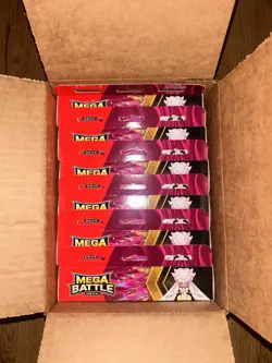 Lot Of 6 Pokemon TCG Mega Battle Deck Mega Diancie EX Sealed Box 2025 - Image 2