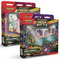 Pokemon TCG Mega Gengar ex & Mega Diancie ex Battle Deck Pair ✅SEALED & IN HAND✅ - Image 1