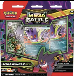 Pokemon TCG Mega Gengar ex & Mega Diancie ex Battle Deck Pair ✅SEALED & IN HAND✅ - Image 2