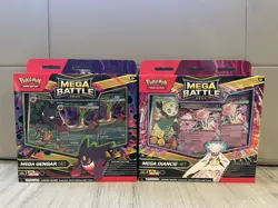 Pokemon TCG Mega Battle Deck Gengar & Diancie ex Set English New FACTORY SEALED - Image 1