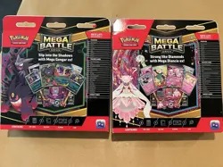 Pokemon TCG Mega Battle Deck Gengar & Diancie ex Set English FACTORY SEALED ✅ - Image 2