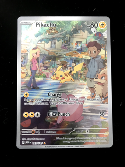 Pokemon Pikachu 173/165 Sv: Scarlet & Violet 151 Holo Illustration Rare MINT - Image 2