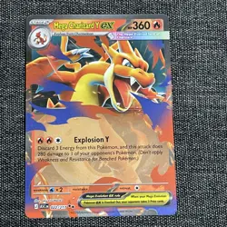 Pokemon Mega Charizard Y Ex Mega Evolutions- Ascended Heros 022/217 NM - Image 1