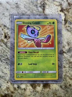 Shining Celebi - 2017 SM79 Pokemon SM Promos Holo Promo NM! ⭐ - Image 1