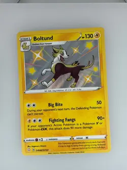 2021 Pokemon Shining Fates Shiny Vault Boltund SV040/SV122 NM - Image 1