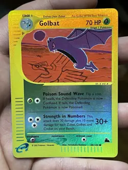 2003 Pokemon TCG - Golbat 60/144 Skyridge Reverse Holo - Image 2