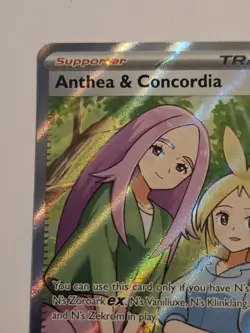 Anthea and Concordia 254/217 Ascended Heroes Pokemon TCG Full Art Trainer - Image 3
