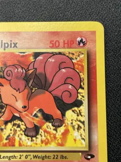 Pokemon Brocks Vulpix 37/132 1st Edition Gym Challenge NM / LP - Image 3