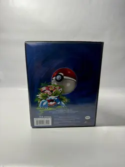 Wizards of the Coast Pokemon TCG 4-Pocket Album Binder Hardcover Blue Black 1999 - Image 2