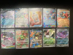 Pokemon Tcg Lot Of 10 Illustration Rare Ultra Rare Full Art Ex - Image 1