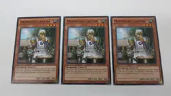 3x MARMITING CAPTAIN MONSTER SECE-EN043 1ST EDITION COMMON YUGIOH NM UNPLAYED - Image 1