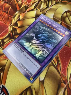 Blue-Eyes Ultimate Dragon SEE PHOTOS Ghost Rare GFP2-EN181 Ghosts from the Past - Image 1