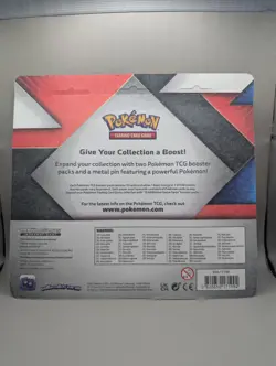 Pokemon TCG: Sword & Shield - Jirachi - Booster Pack Blister & Collector's Pin - Image 2