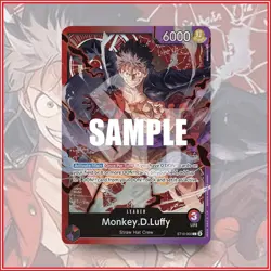 ONE PIECE TCG: Monkey.D.Luffy ST10-002 Leader Ultra Deck The Three Captains - Image 1