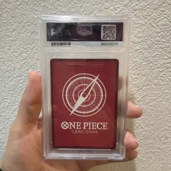 2023 One Piece Monkey D. Luffy #ST10-002 Foil The Three Captains PSA 10 GEM MINT - Image 2