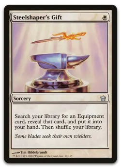 Steelshaper's Gift #19 (LP) Fifth Dawn 5DN Magic MTG - Image 1