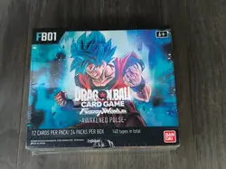 Dragon Ball Fusion World Card Awakened Pulse FB01 Booster Box English sealed new - Image 1