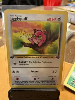 Pokemon TCG Jigglypuff 1st Edition Jungle Card 54/64 Regular Common - Image 1