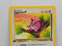 Pokemon TCG Jigglypuff 1st Edition Jungle Card 54/64 Regular Common WOW - Image 2