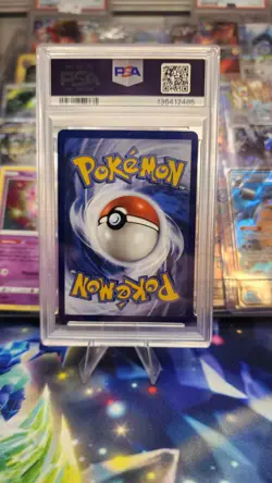 Pokemon Holiday Calendar 2025 Vanillish Illustration Stamp 190/182 PSA 10 - Image 2