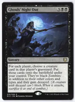 Ghouls' Night Out R Commander: Innistrad: Midnight Hunt 19 NM - Image 1