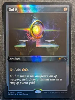 Sol Ring - Double Rainbow Foil - Buy a Box Promo (MTG) - Image 1