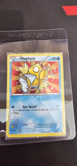 2016 Pokemon 🎏 Magikarp XY143 Holo XY Black Star Promo Sealed ✨ Shiny Magikarp - Image 3