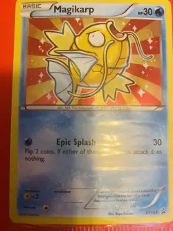 POKEMON CARD SHINY MAGIKARP TARGET PROMO HOLO XY143 SEALED MINT BLACK STAR RARE - Image 2