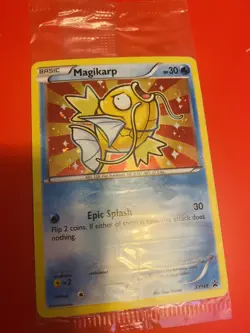 POKEMON CARD SHINY MAGIKARP TARGET PROMO HOLO XY143 SEALED MINT BLACK STAR RARE - Image 4