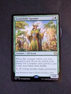 Lorwyn Eclipsed - Formidable Speaker - Rare - 0176 - NM - MTG - Image 1