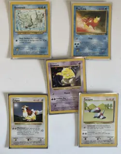 Pokemon Card Lot (15) WOTC - Charmander, Staryu, Poliwhirl, Tangela and More - Image 2