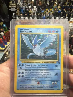 1999 Pokemon Articuno 2/62 Fossil Holo *L2* - Image 1