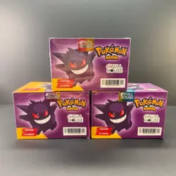 X3 Gengar Full House Sealed Box 30 Packs 5 Cards Each Pack Non-TCG Pokemon - Image 1