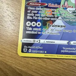 Rare Gardevoir Full Art Holo TG05/TG30 from Astral Radiance Pokemon TCG - Image 5