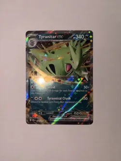 Tyranitar EX 064/131 - Prismatic Evolutions 2025 POKEMON CARD (EX) (NM) - Image 1