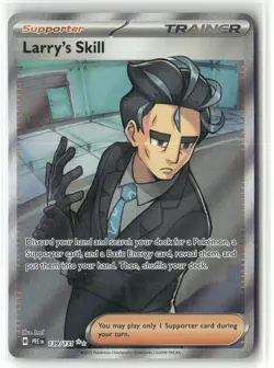 Pokemon Larry's Skill Ultra Rare SV: Prismatic Evolutions 139/131 NM - Image 1