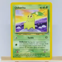 Chikorita 53/111 Pokemon Card TCG Neo Genesis Common NM - Image 3