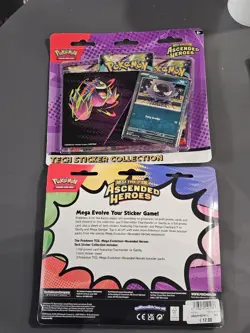 Pokemon TCG Mega Evolution Ascended Heroes Tech Sticker Collection Gastly Promo - Image 2