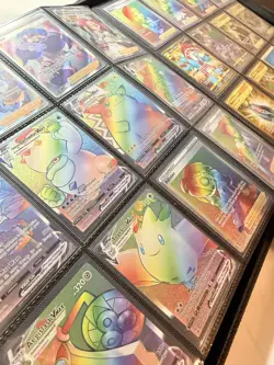 Pokemon SWSH Vivid Voltage COMPLETE Master Set with 12 Pocket Vault X Binder - Image 1