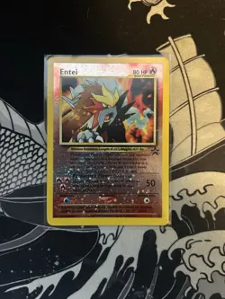 Pokemon TCG Entei Wizards Black Star Promos 34 Holo Promo Promo - Image 1