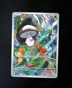 Pokemon Card TCG - Foongus 095/086 Black Bolt English - Illustration Rare - NM ⭐ - Image 1