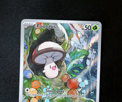 Pokemon Card TCG - Foongus 095/086 Black Bolt English - Illustration Rare - NM ⭐ - Image 2