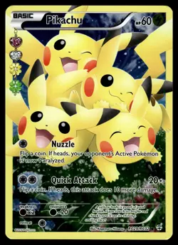 Pikachu (Full Art) RC29/RC32 Generations: Radiant Collection Pokemon - Image 1